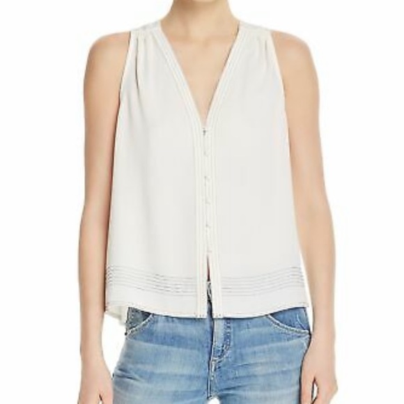 Joie Tops - Joie Sleeveless Button Up Blouse